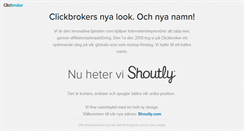 Desktop Screenshot of clickbroker.com