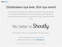 Tablet Screenshot of clickbroker.com